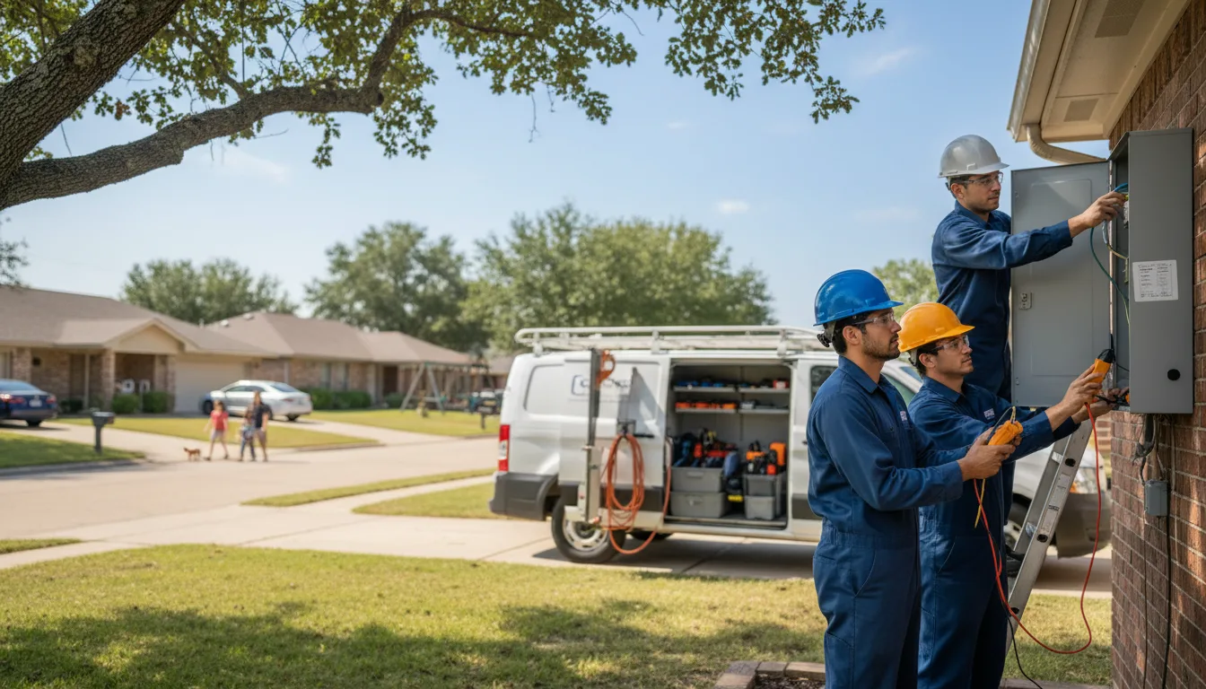 Certified electrician providing emergency electrical services in Caneadea, NY